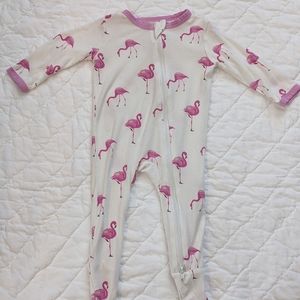 3-6 Kyte Baby Flamingo Zippy